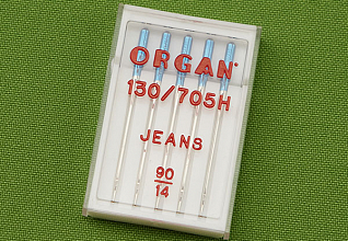 Иглы джинс ORGAN №90, 5шт
