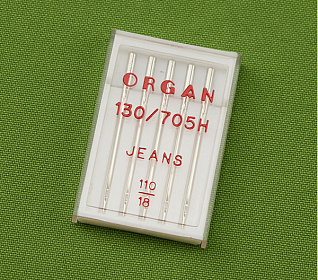 Иглы джинс ORGAN №110, 5шт