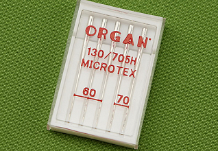 Иглы микротекс ORGAN №60-70, 5шт