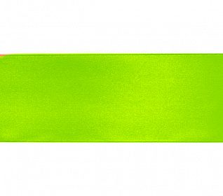 Лента атласная Электрик лайм (231) 40мм (рул.22,86м)