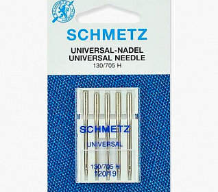 Иглы стандартные SCHMETZ 130/705H №120, 5шт