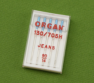 Иглы джинс ORGAN №90, 5шт