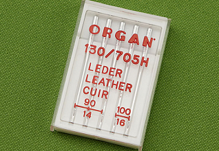 Иглы кожа ORGAN №90(3), 100(2), 5шт